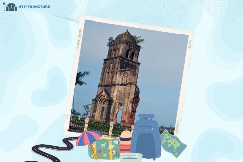 Di tích tháp chuông nhà thờ Tam Tòa