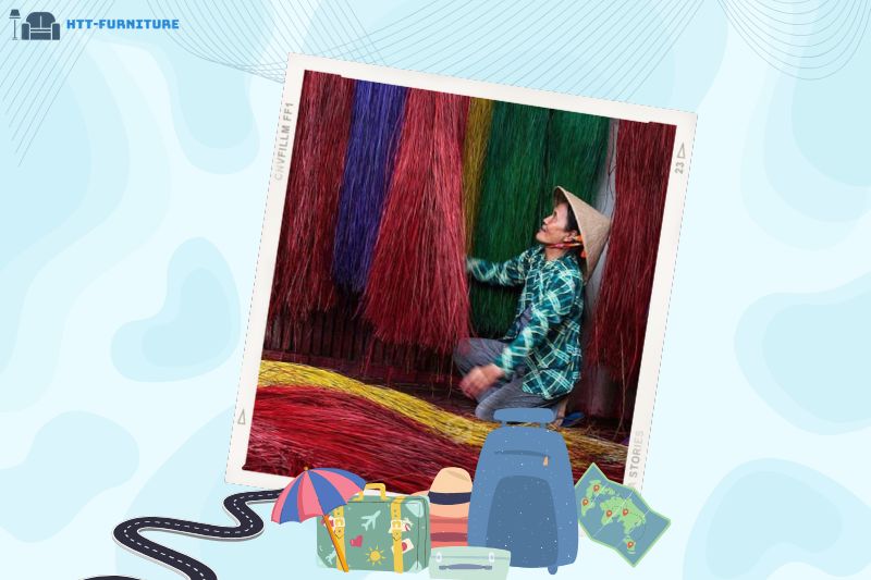 Làng dệt chiếu Hới