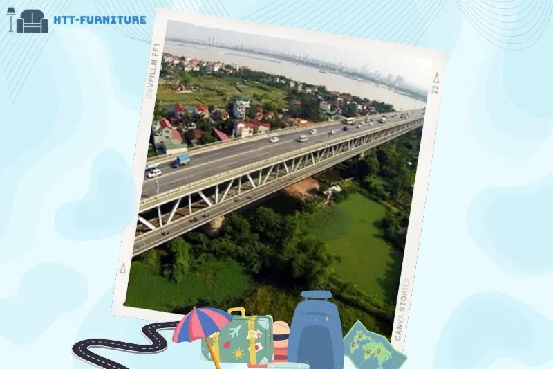 Hướng dẫn di chuyển đến cầu Thăng Long