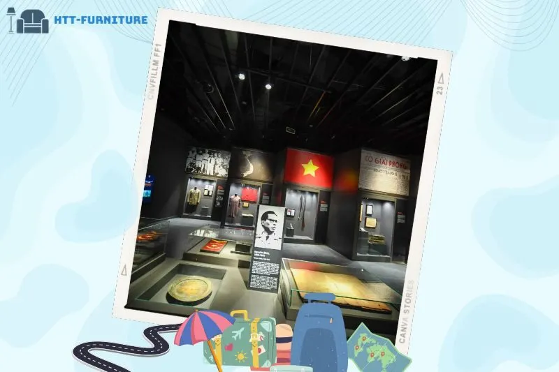 Khám phá các khu vực trưng bày trong bảo tàng