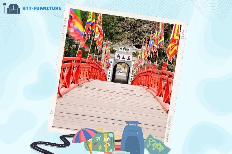 Kiến trúc và đặc điểm nổi bật của Cầu Thê Húc