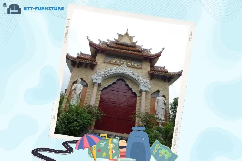 Hướng dẫn đường đi và cách di chuyển đến Chùa Hộ Pháp